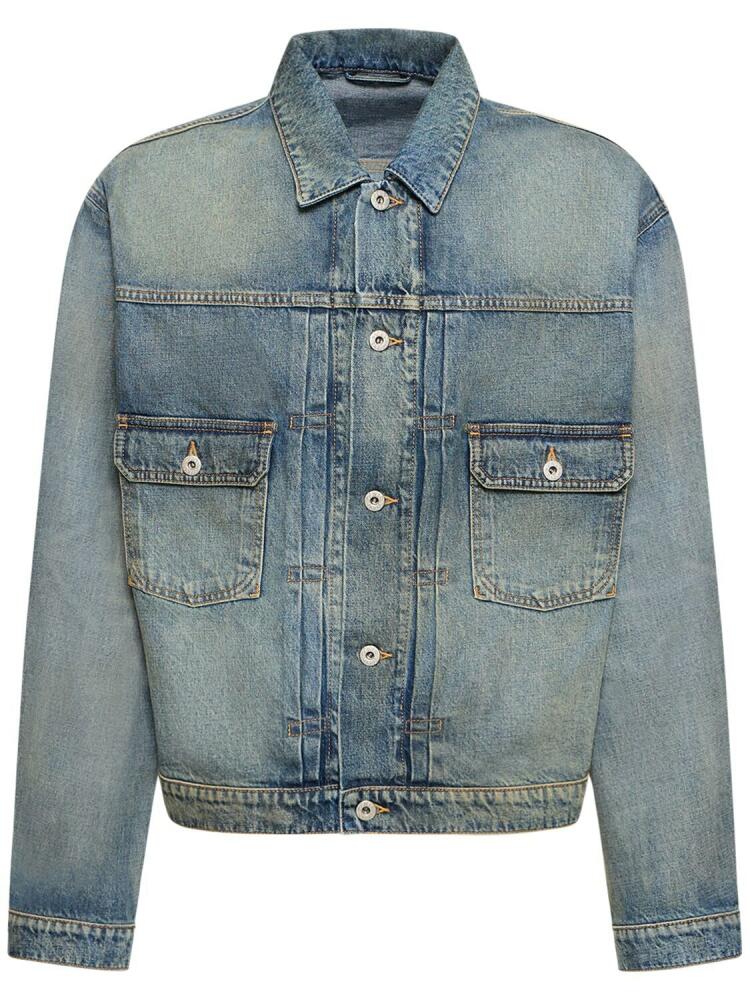 KENZO PARIS Cotton Denim Jacket Cover