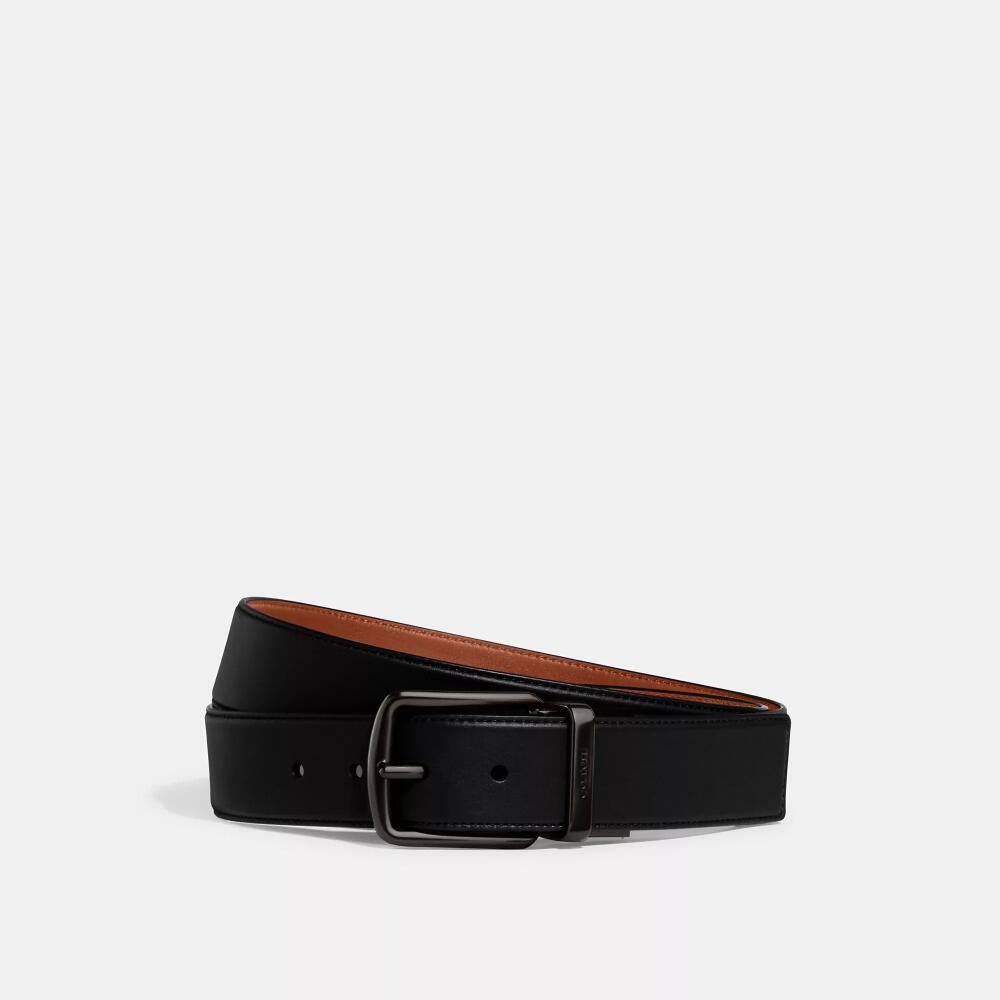 Coach Harness Buckle Cut To Size Reversible Belt, 38mm Cover