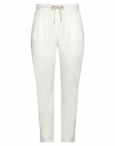 People Of Shibuya Woman Pants White Rayon, Polyamide, Elastane Cover