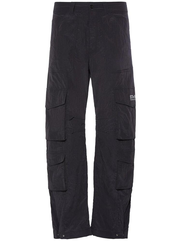 GOLDEN GOOSE Star Nylon Cargo Pants Cover