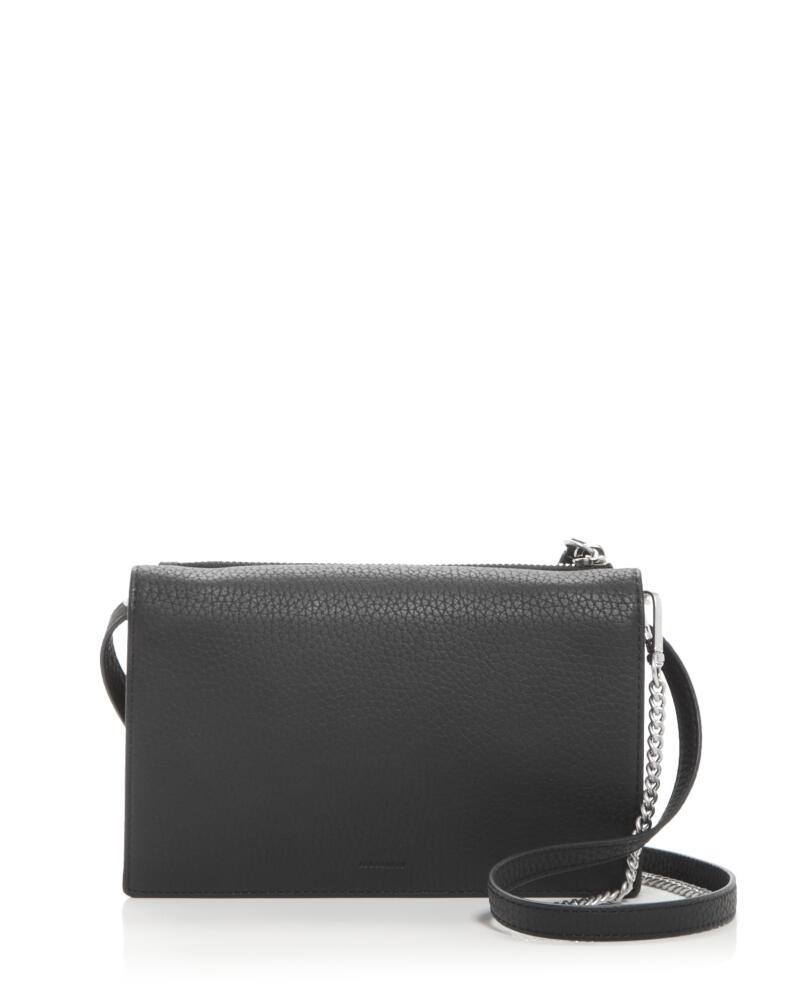 Allsaints Fetch Leather Chain Wallet Cover