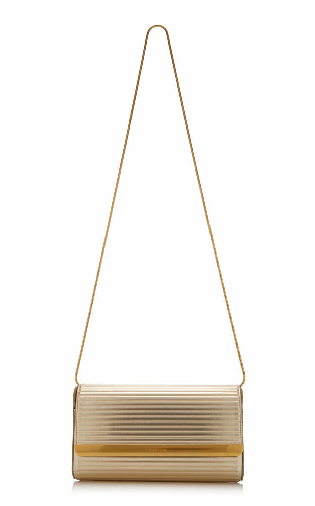 SIMKHAI - Rolo Leather Shoulder Bag - Gold Cover