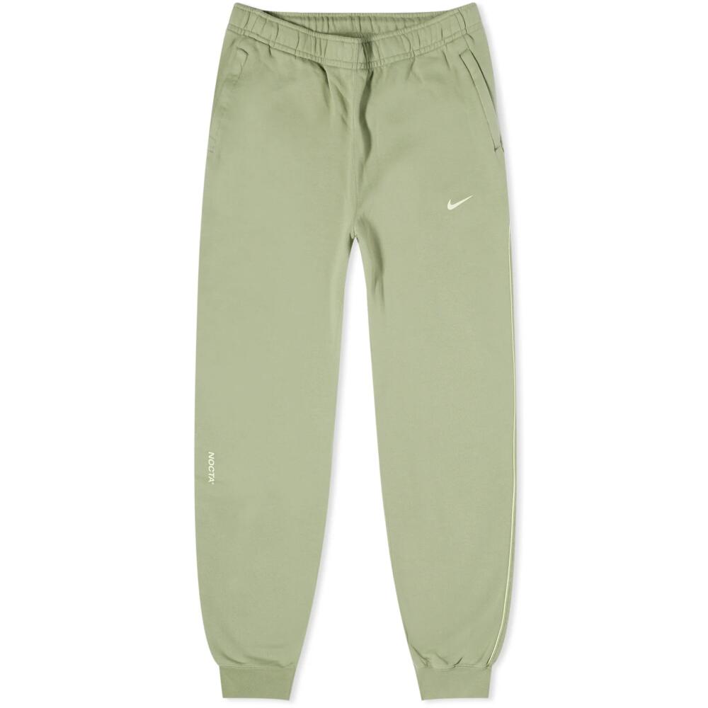 Nike x NOCTA Cardinal Stock Fleece Pant in Oil Green/Light Liquid Lime Cover