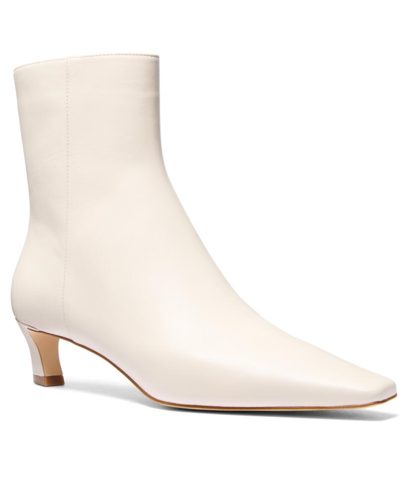 Michael Michael Kors Women's Cosmo Kitten Heel Booties - Light Cream Cover