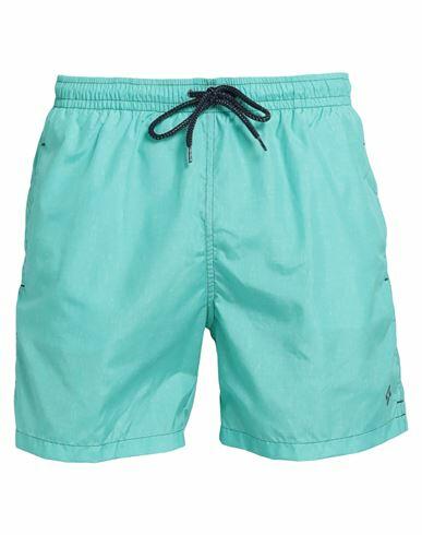 Drumohr Man Swim trunks Light green Polyester Cover