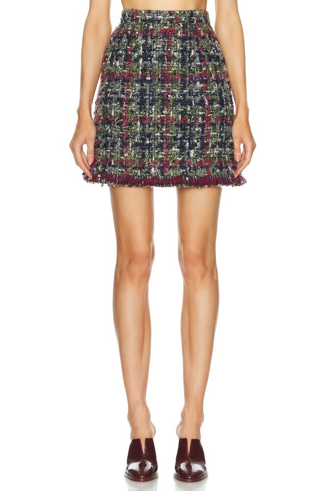 Etro Mini Skirt in Grey Cover