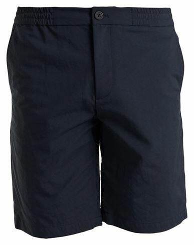 Theory Man Shorts & Bermuda Shorts Midnight blue Polyamide Cover