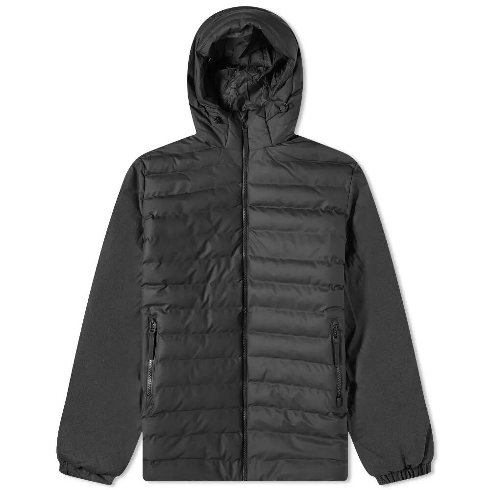 Rains Men's Trekker Hooded Jacket in Black Cover