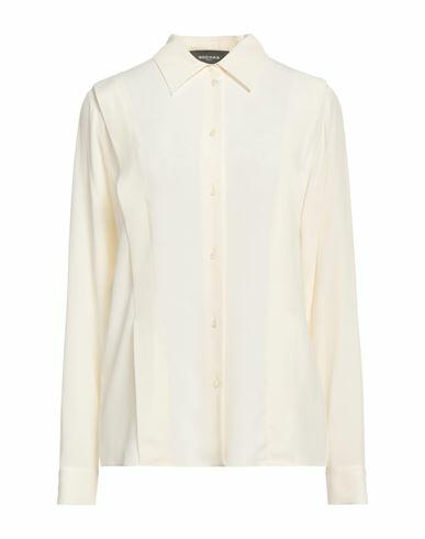 Rochas Woman Shirt Ivory Acetate, Silk Cover