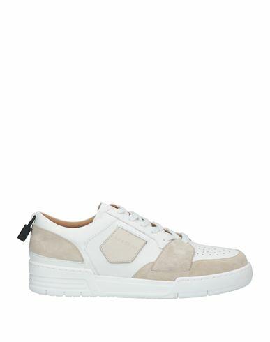 Buscemi Man Sneakers White Soft Leather Cover