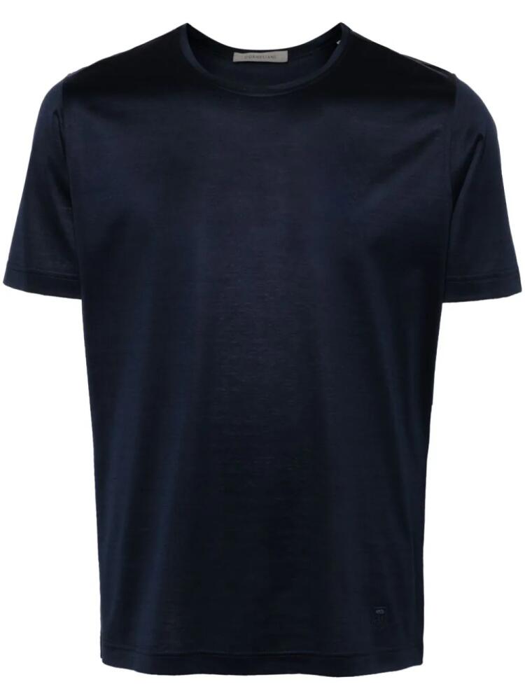 Corneliani crew-neck T-shirt - Blue Cover