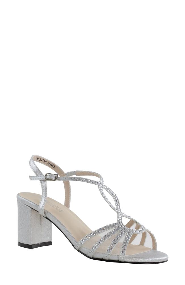 Touch Ups Anna Glitter Sandal in Silver Cover