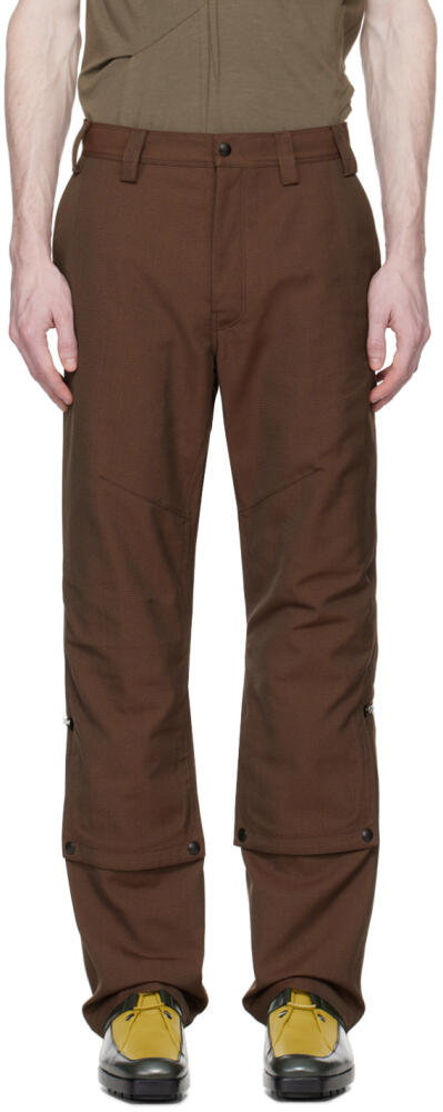 Kiko Kostadinov Brown Tonino Trousers Cover