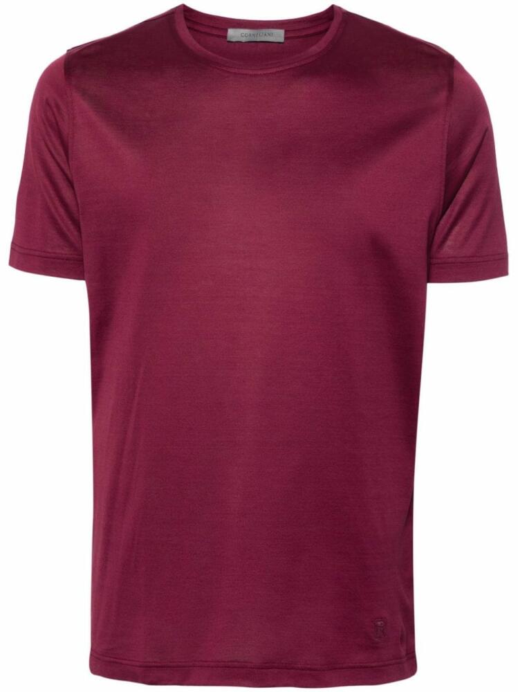 Corneliani cotton T-shirt - Pink Cover