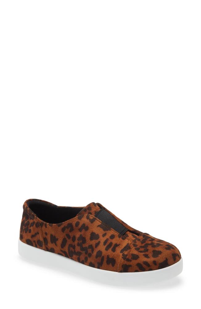 Alegria by PG Lite Posy Slip-On Sneaker in Leopard Print Leather Cover