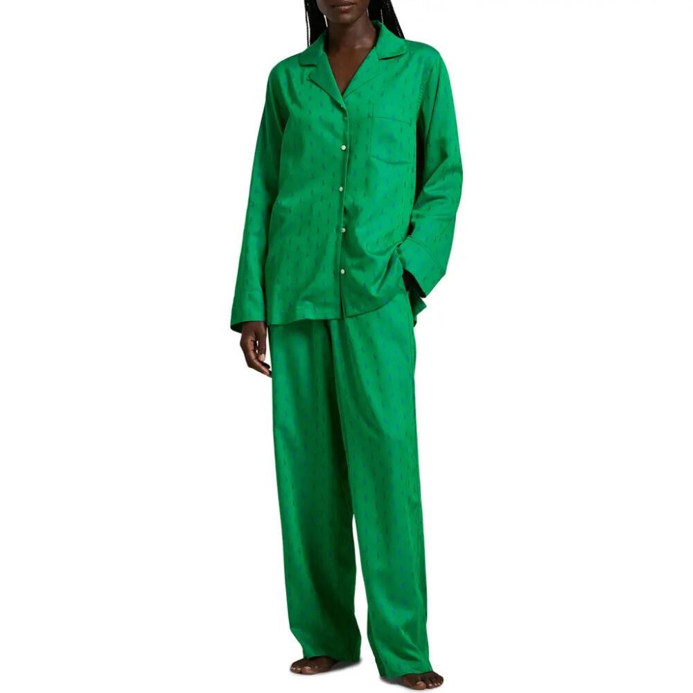 Polo Ralph Lauren Cotton Blend Pajamas in Clover Cover