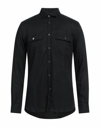 Gaëlle Paris Man Shirt Black Viscose Cover