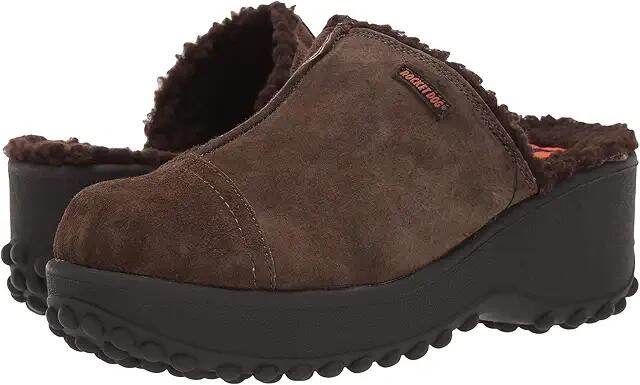 Rocket Dog Fran (Chocolate Nubuck) Women's Clog Shoes Cover