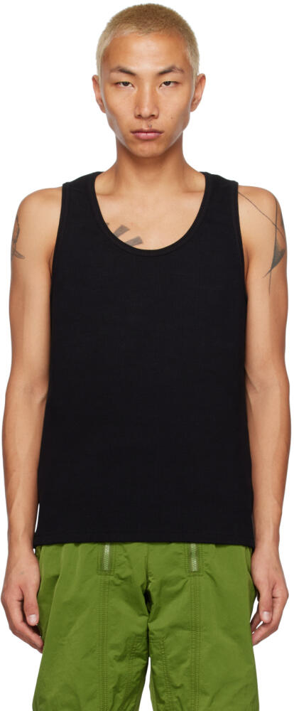 Bottega Veneta Black Rib Tank Top Cover