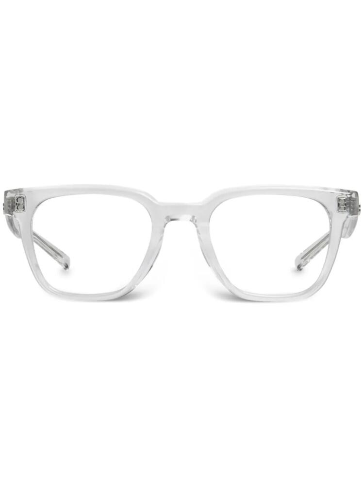 Gentle Monster Karl C1 square-frame glasses - White Cover