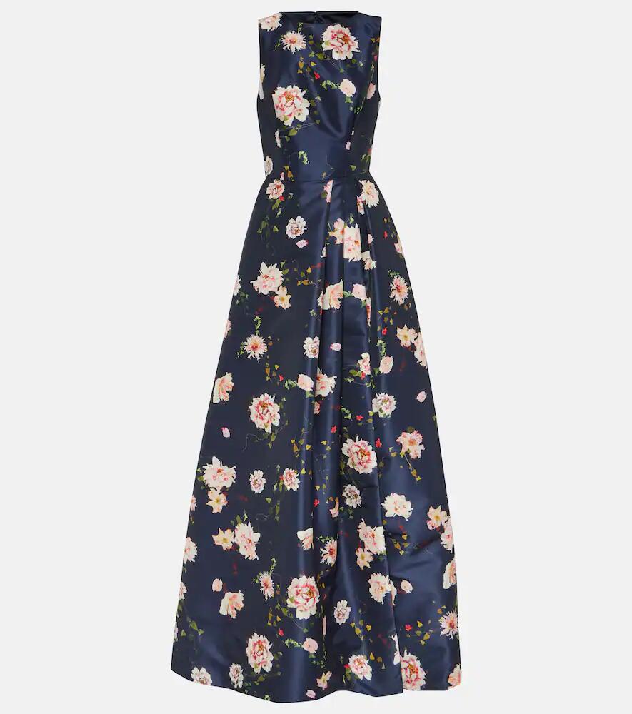 Monique Lhuillier Printed gown Cover