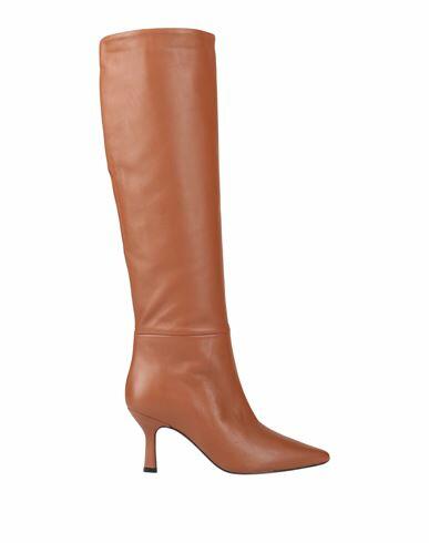 Mychalom Woman Boot Tan Soft Leather Cover