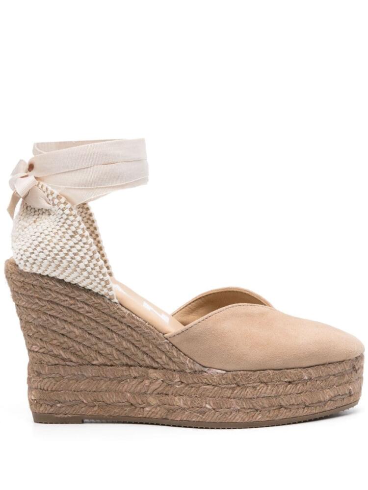 Manebi Hamptons 110mm wedge espadrilles - Neutrals Cover