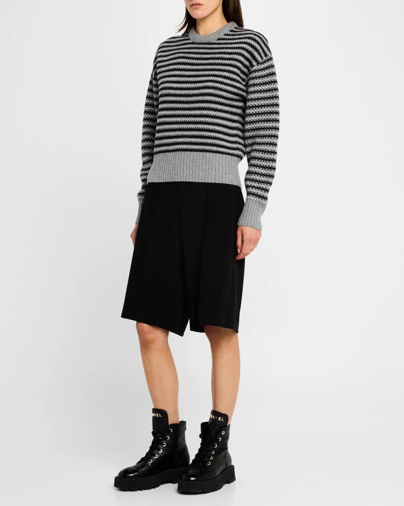 JW Anderson Stripe Jacquard Crewneck Sweater Cover