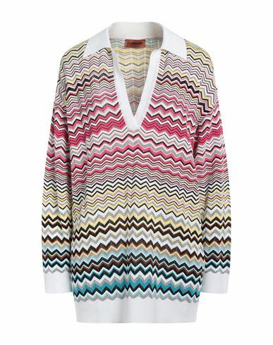 Missoni Woman Sweater Fuchsia Cotton, Viscose, Polyamide Cover