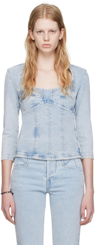 Isabel Marant Blue Vanio Blouse Cover