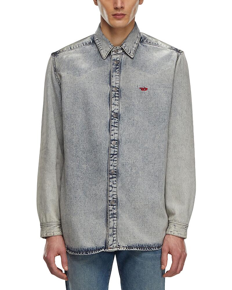 Diesel Long Sleeve Denim Shirt Cover