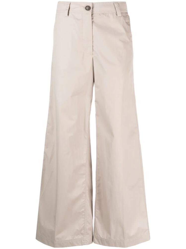 Parajumpers cotton wide-leg trousers - Neutrals Cover