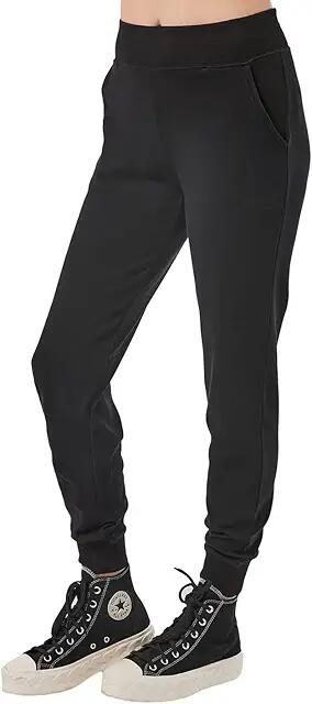 PACT Airplane Jogger in Organic Cotton Interlock (Black) Women's Casual Pants Cover