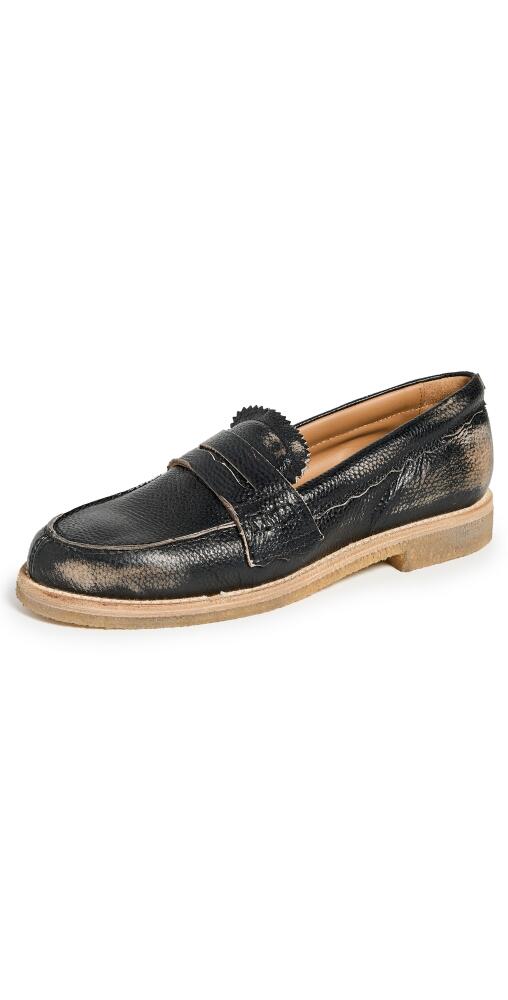 Golden Goose Jerry Mocassino Leather Loafers Black Cover