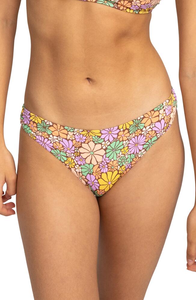 Roxy All About Sol Hipster Bikini Bottoms in Root Beer Cover