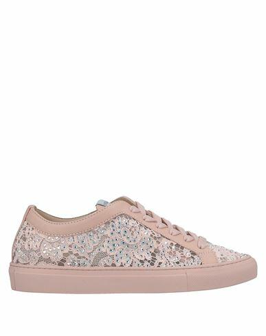 Le Silla Woman Sneakers Blush Soft Leather, Textile fibers Cover