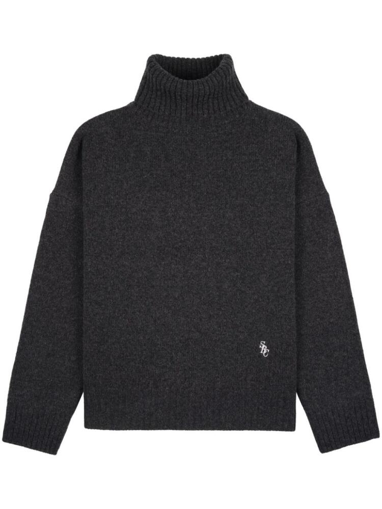 Sporty & Rich SRC wool jumper - Grey Cover