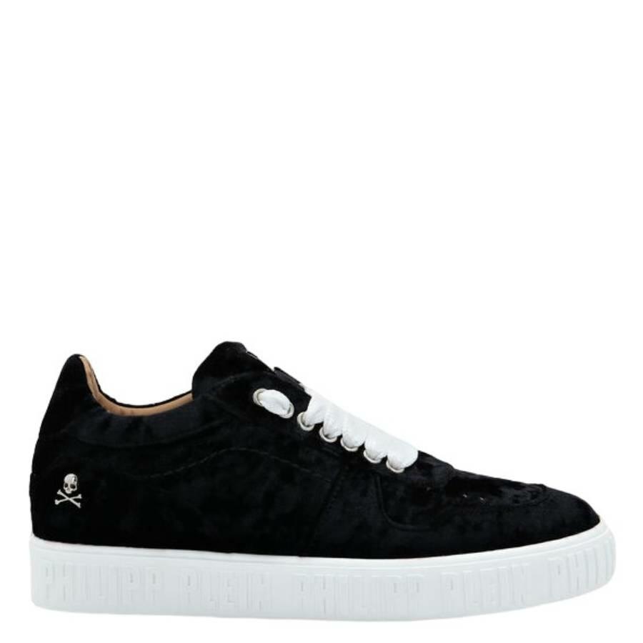 Philipp Plein Hurricane Velvet Low-Top Sneakers Cover