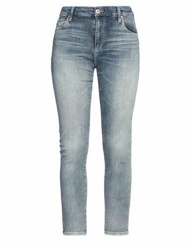 Ag Jeans Woman Jeans Blue Cotton, Polyester, Elastane Cover