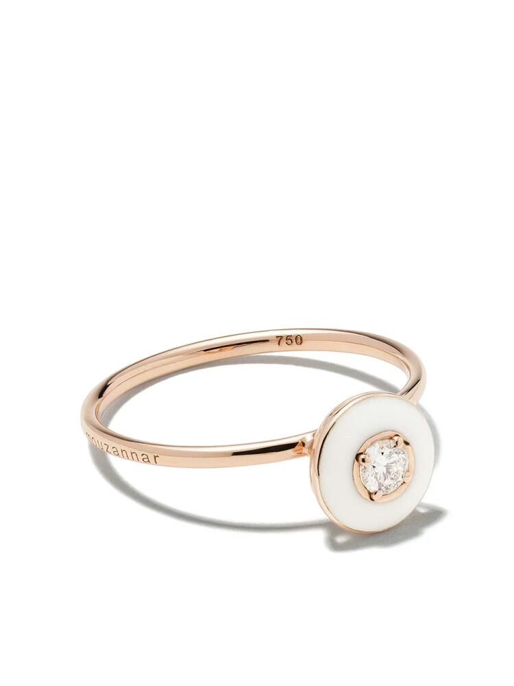 Selim Mouzannar 18kt rose gold diamond Mina ring - Pink Cover