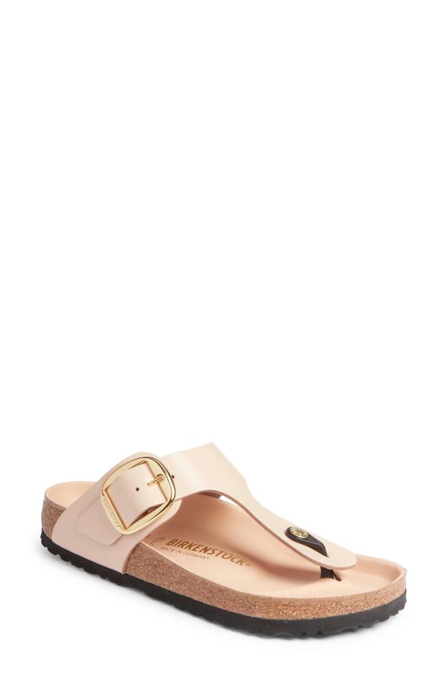 Birkenstock Gizeh Big Buckle Flip Flop in Nude Cover