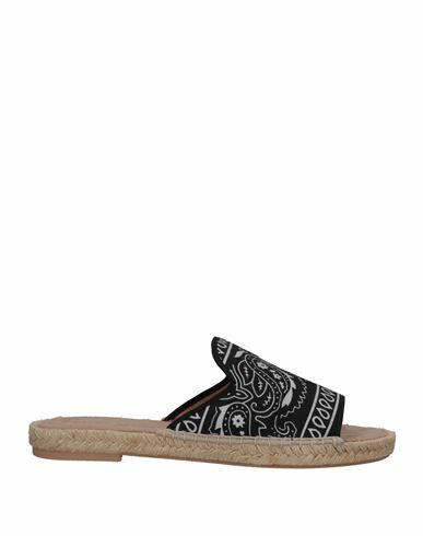 Mychalom Woman Espadrilles Black Textile fibers Cover