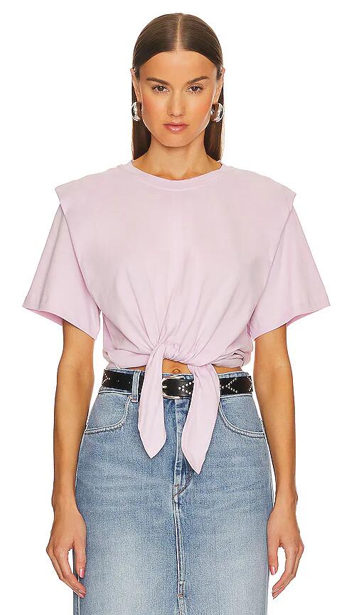 Isabel Marant Zelikia Tee in Pink Cover