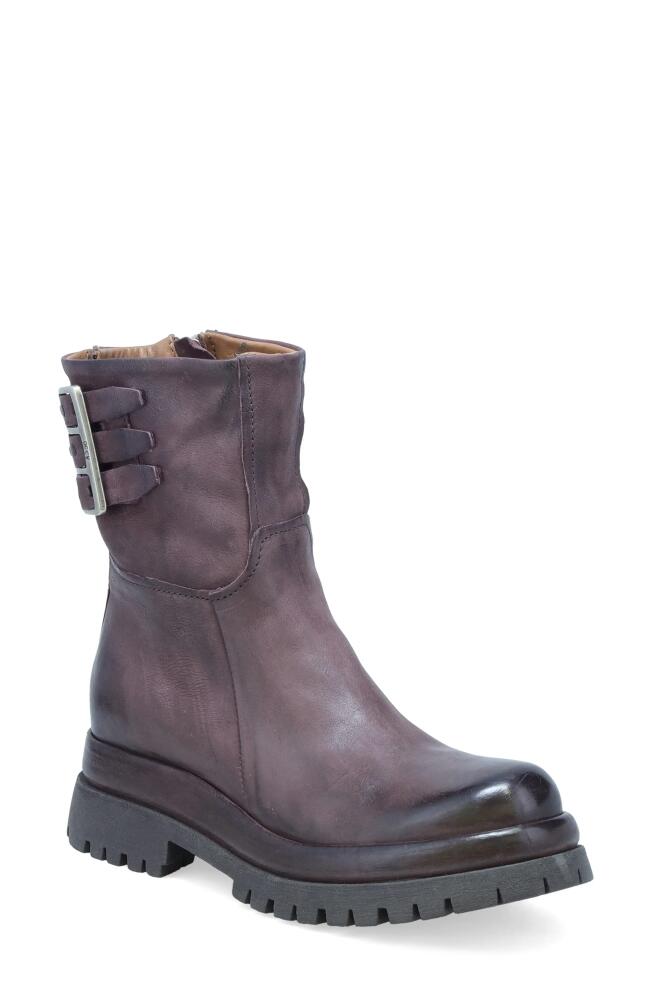 A. S.98 Doran Lug Sole Bootie in Eggplant Cover