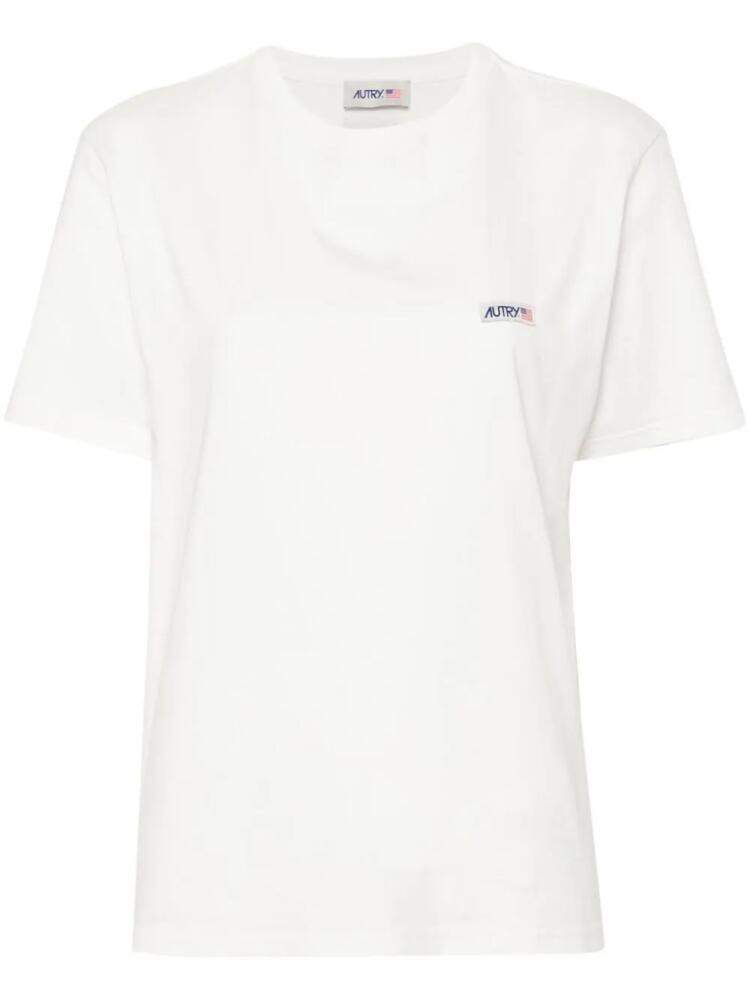 Autry Main Wom cotton T-shirt - White Cover