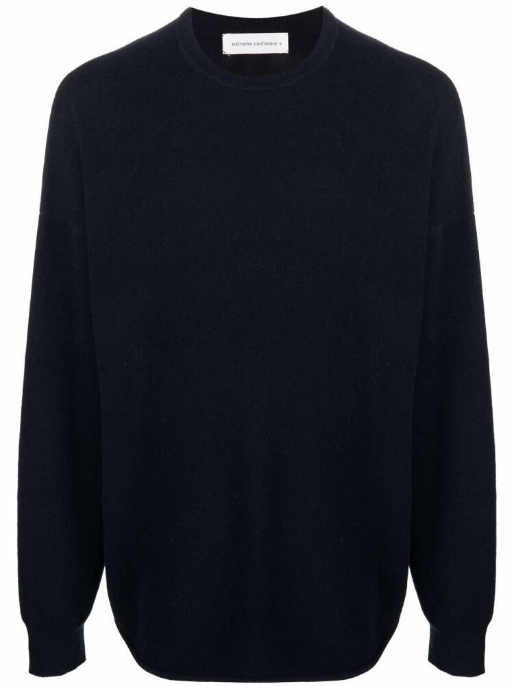 extreme cashmere long-sleeve cashmere jumper - Blue Cover