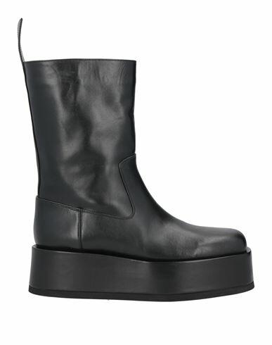 Gia / Rhw Woman Ankle boots Black Soft Leather Cover