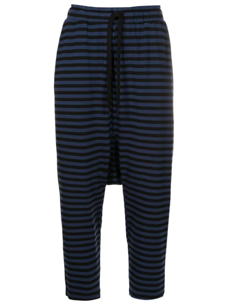 Uma | Raquel Davidowicz striped drop-crotch trousers - Blue Cover