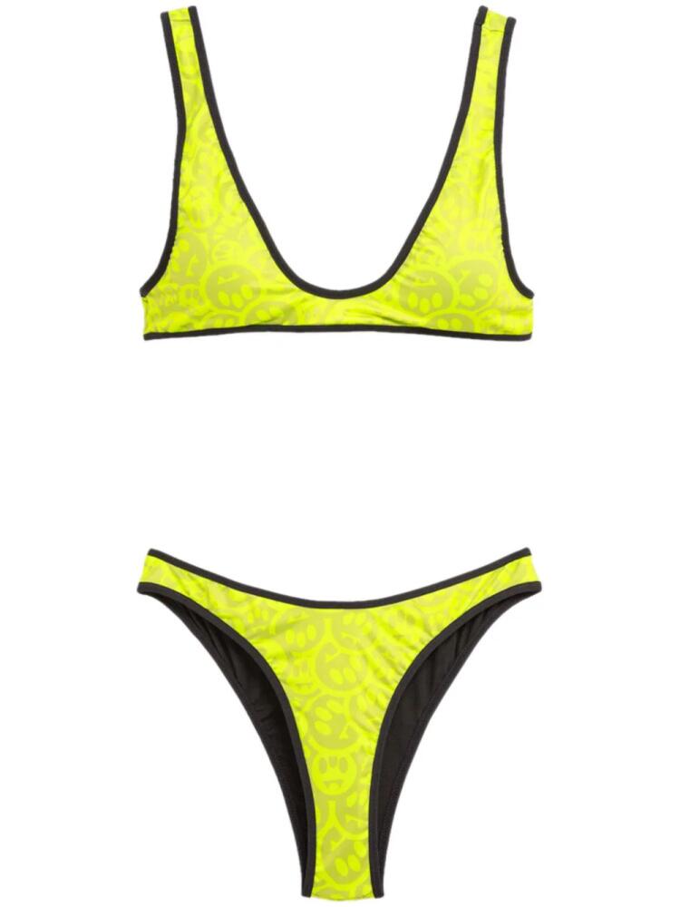 BARROW logo-print bikini set - Yellow Cover