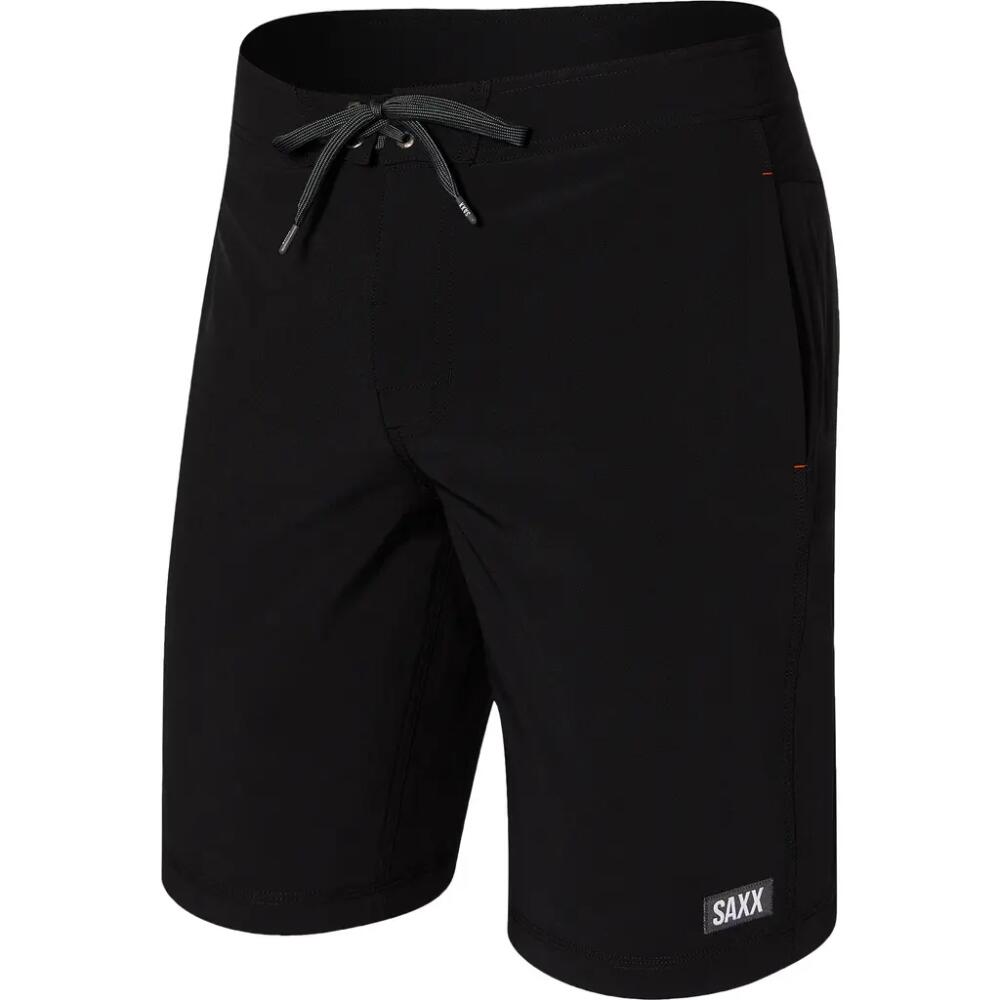 SAXX Betawave 2N1 9-Inch Board Shorts in Black Cover